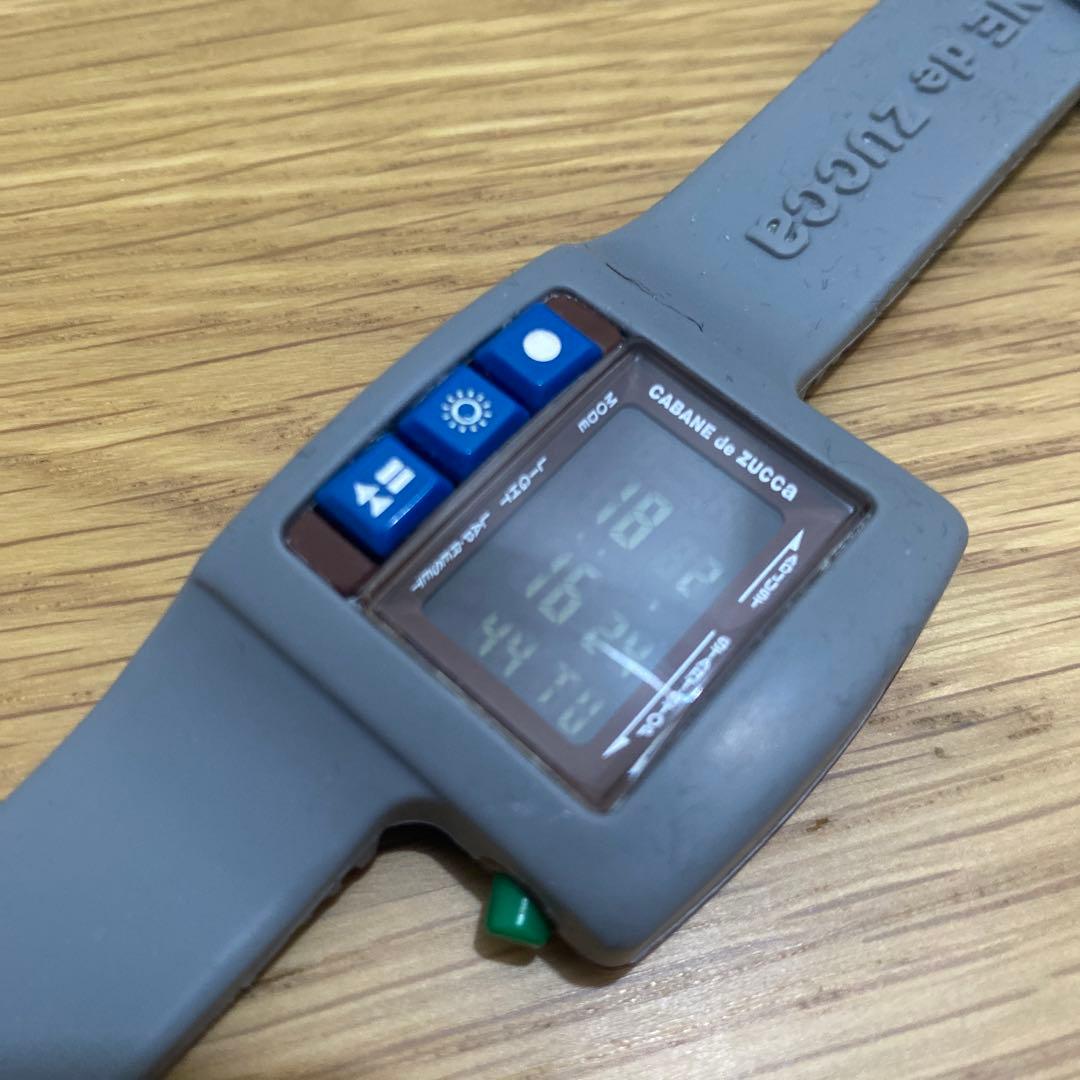 CABANE de ZUCCA le chocolate デジタル腕時計ズッカ - メルカリ