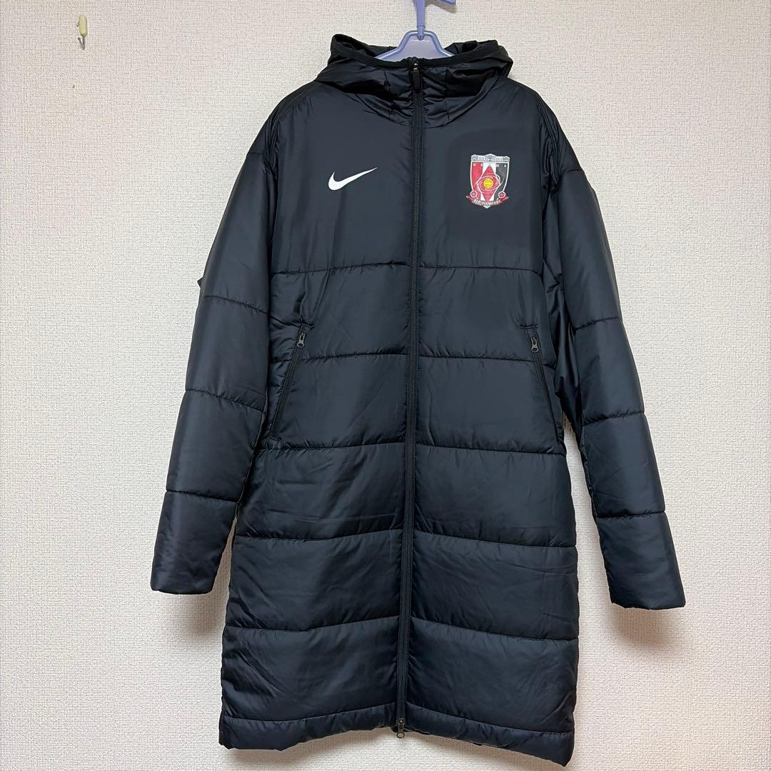 ナイキ 浦和レッズ ベンチコート - メルカリ