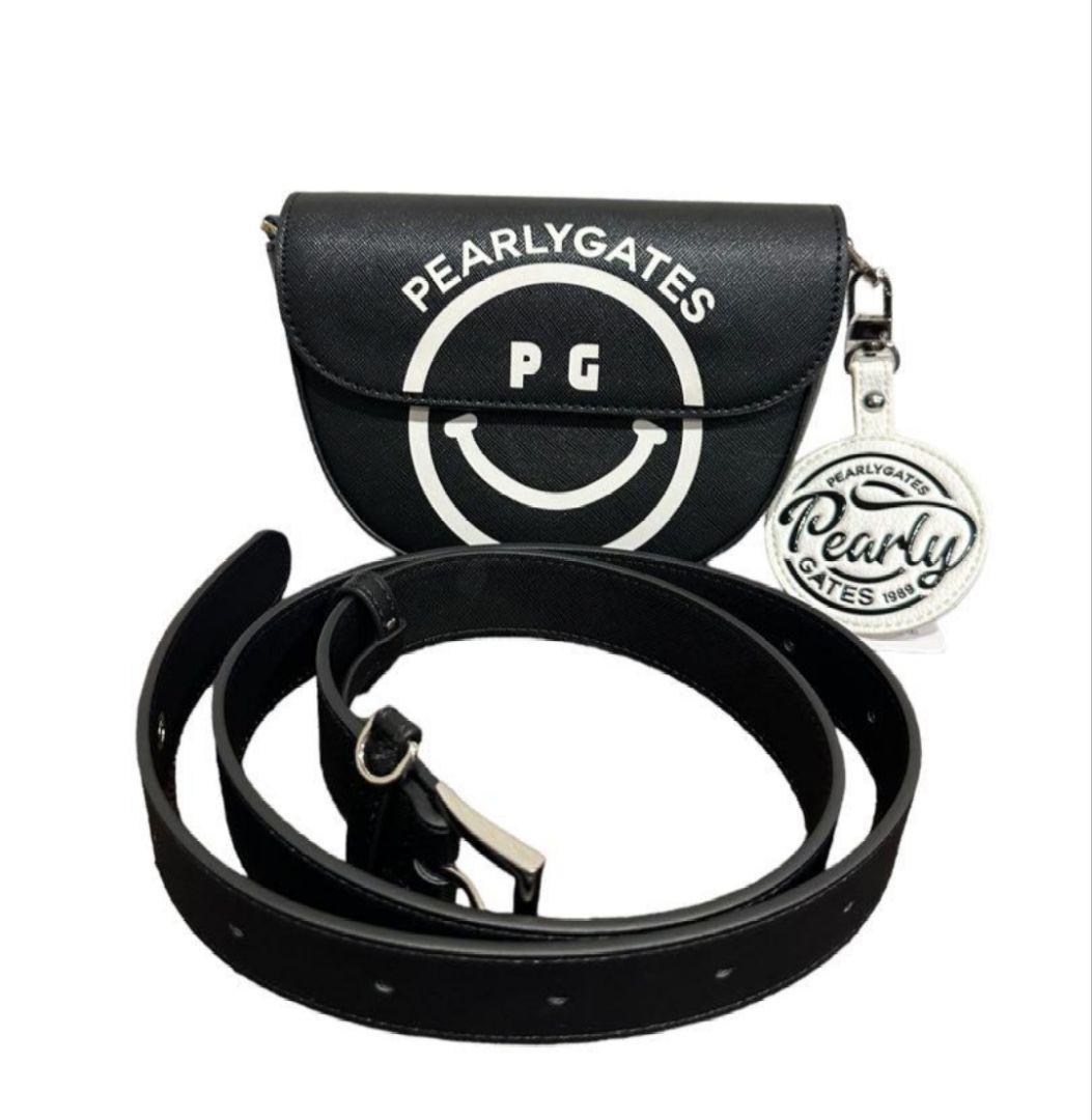 値下げ✨輸入パーリーゲイツ ベルト付きポーチ ブラック ゴルフ