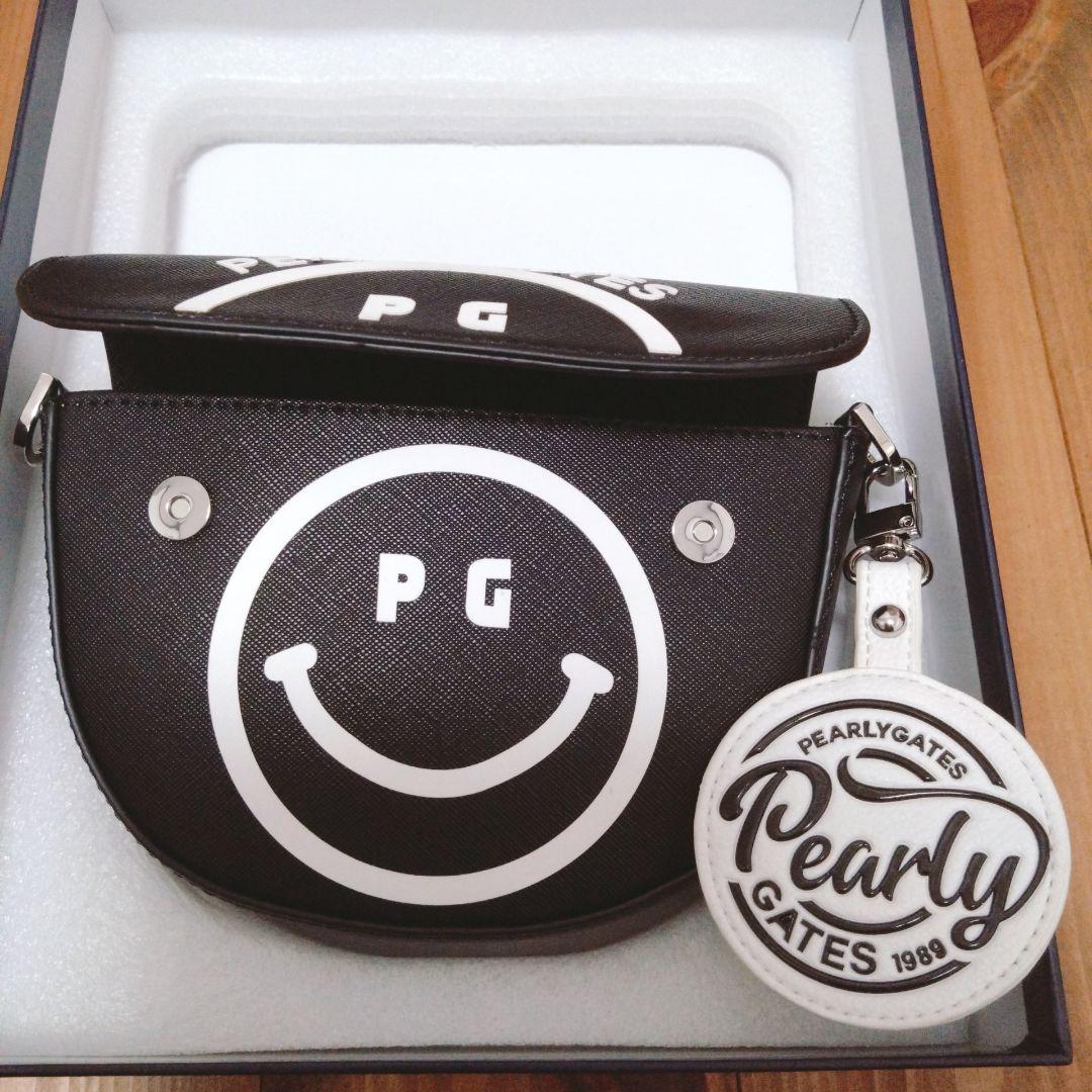 値下げ✨輸入パーリーゲイツ ベルト付きポーチ ブラック ゴルフ