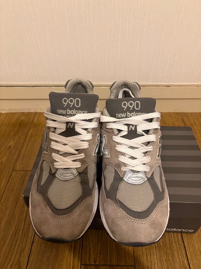 【気まぐれ値下げ】new balance m990gy2 gray 27.5cm