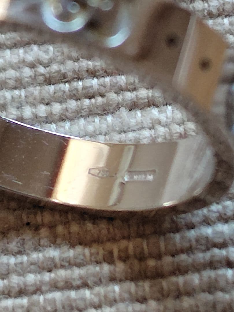 グッチ アイコンスリムリング サイズ17 18金WG 説明必読願います