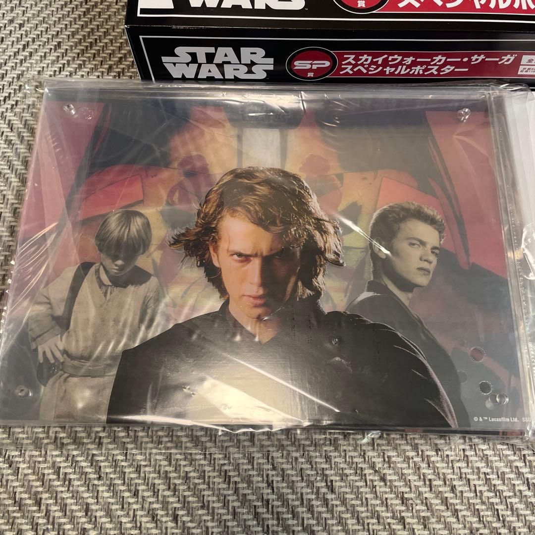 STAR WARS　ハッピーくじ　ラスト賞 アクリルレイヤードパネル、SP賞等