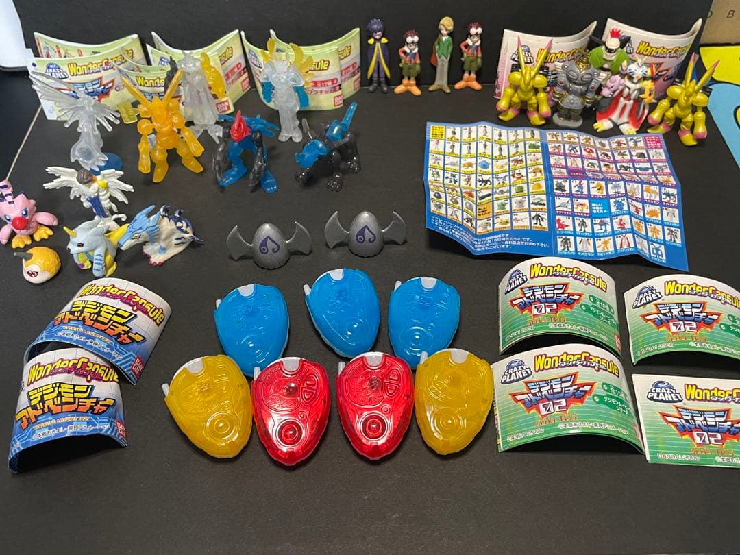 デジモンアドベンチャー02&01 ワンダーカプセル まとめ売り 43個