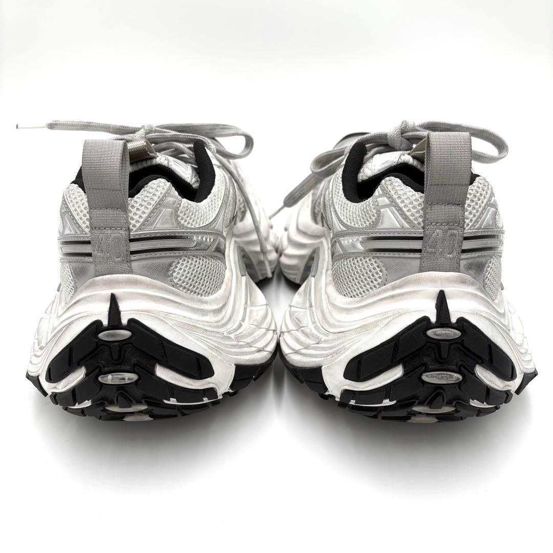 現行✨️BALENCIAGA 10XL 26.5cm 792779 グレーホワイト