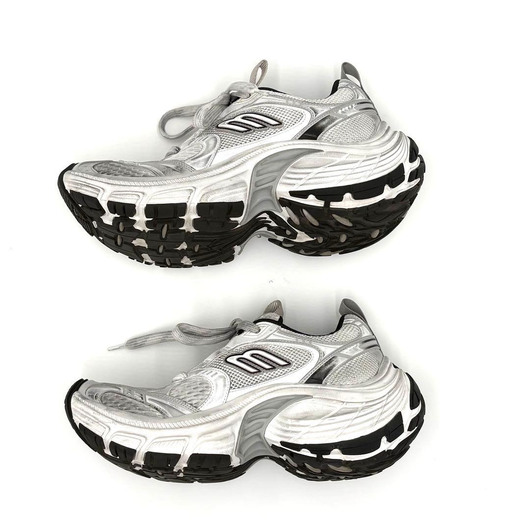 現行✨️BALENCIAGA 10XL 26.5cm 792779 グレーホワイト