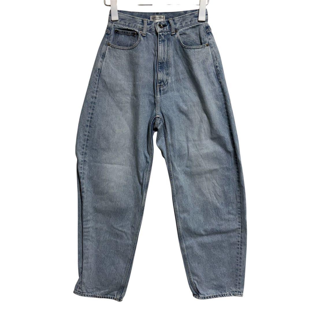 ま*！様 Curve Denim カーブ デニム ジーンズ S インディゴ JAPAN MADE CURVE DENIM PANTS