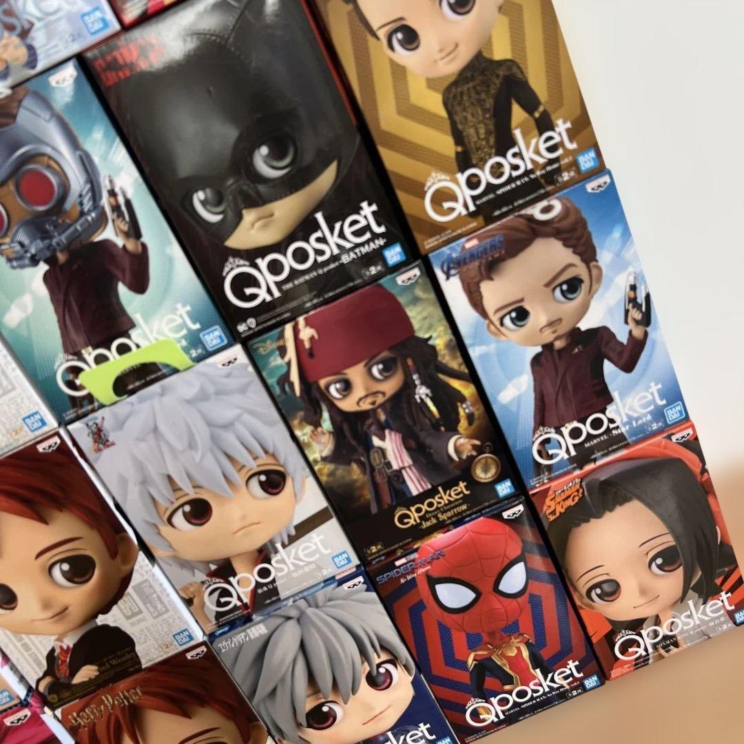 「新品未開封」Qposket スパイダーマンほか まとめ売り18体セット