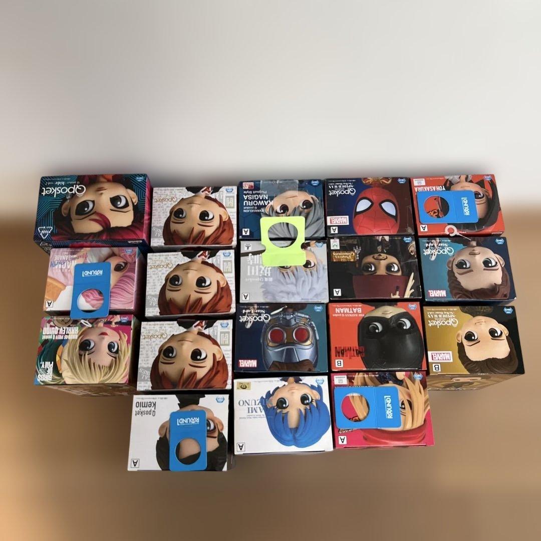 「新品未開封」Qposket スパイダーマンほか まとめ売り18体セット