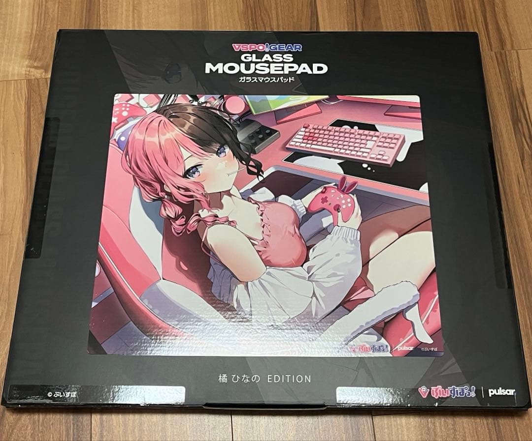 VSPO!GEAR ガラスマウスパッド 橘ひなの Edition - メルカリ