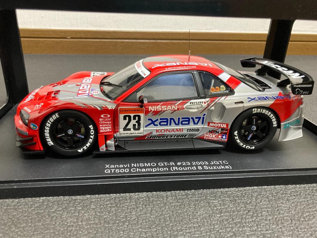 k*D様 1/18 オートアート JGTC R34 ザナヴィニスモ GT-R - メルカリ