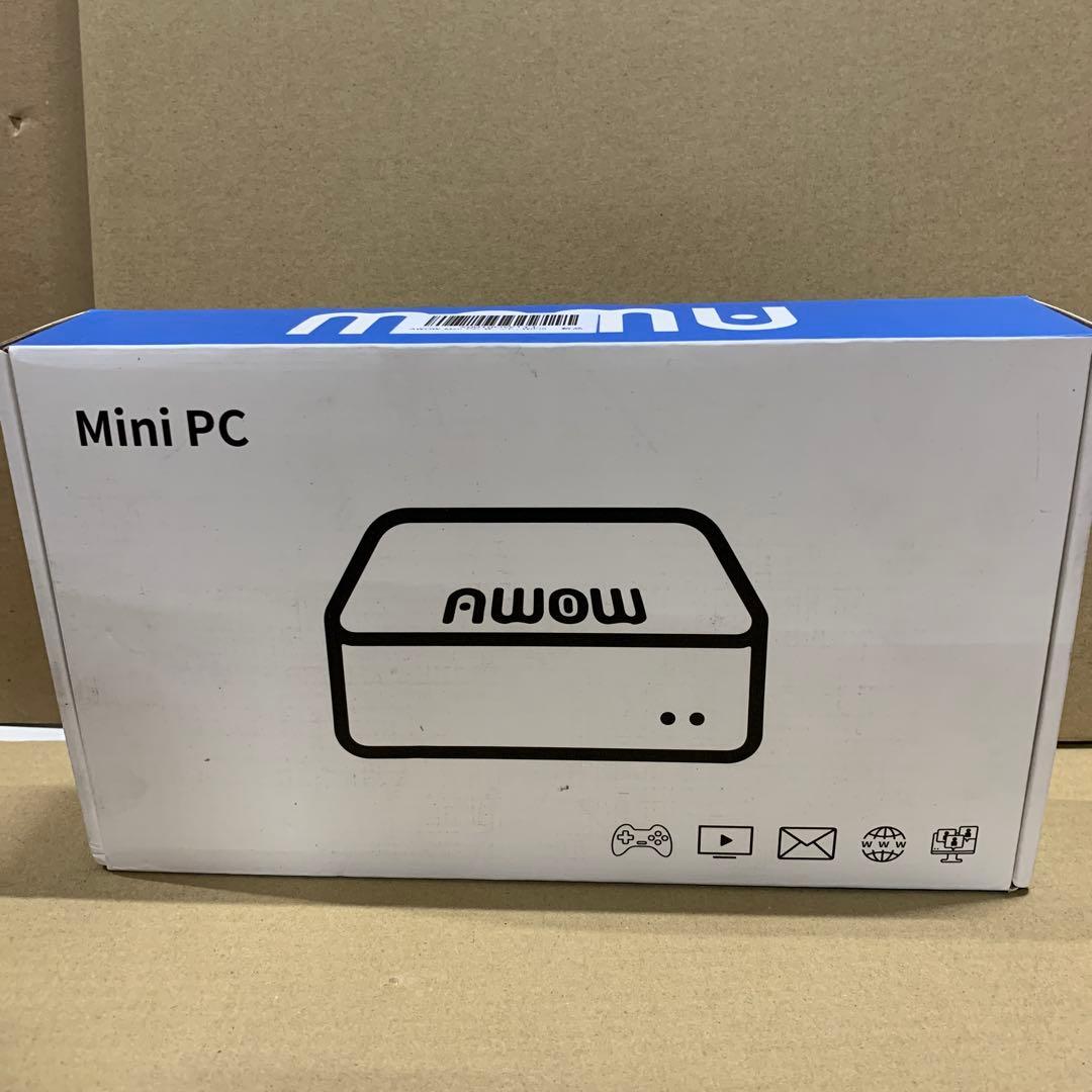 新品AWOWミニpc win11 Pro N100 16GB DDR4 512G Amazon.co.jp: 【2025初登場】AWOWミニpc win11 Pro N100 16GB DDR4