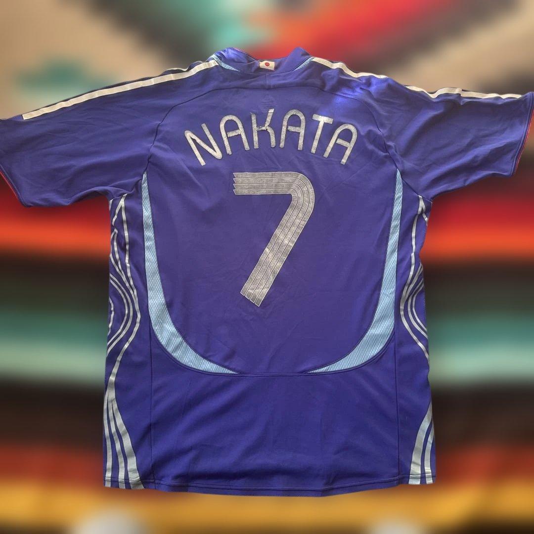 日本代表2006年ドイツW杯ユニフォーム 中田英寿（背番号7）日本製