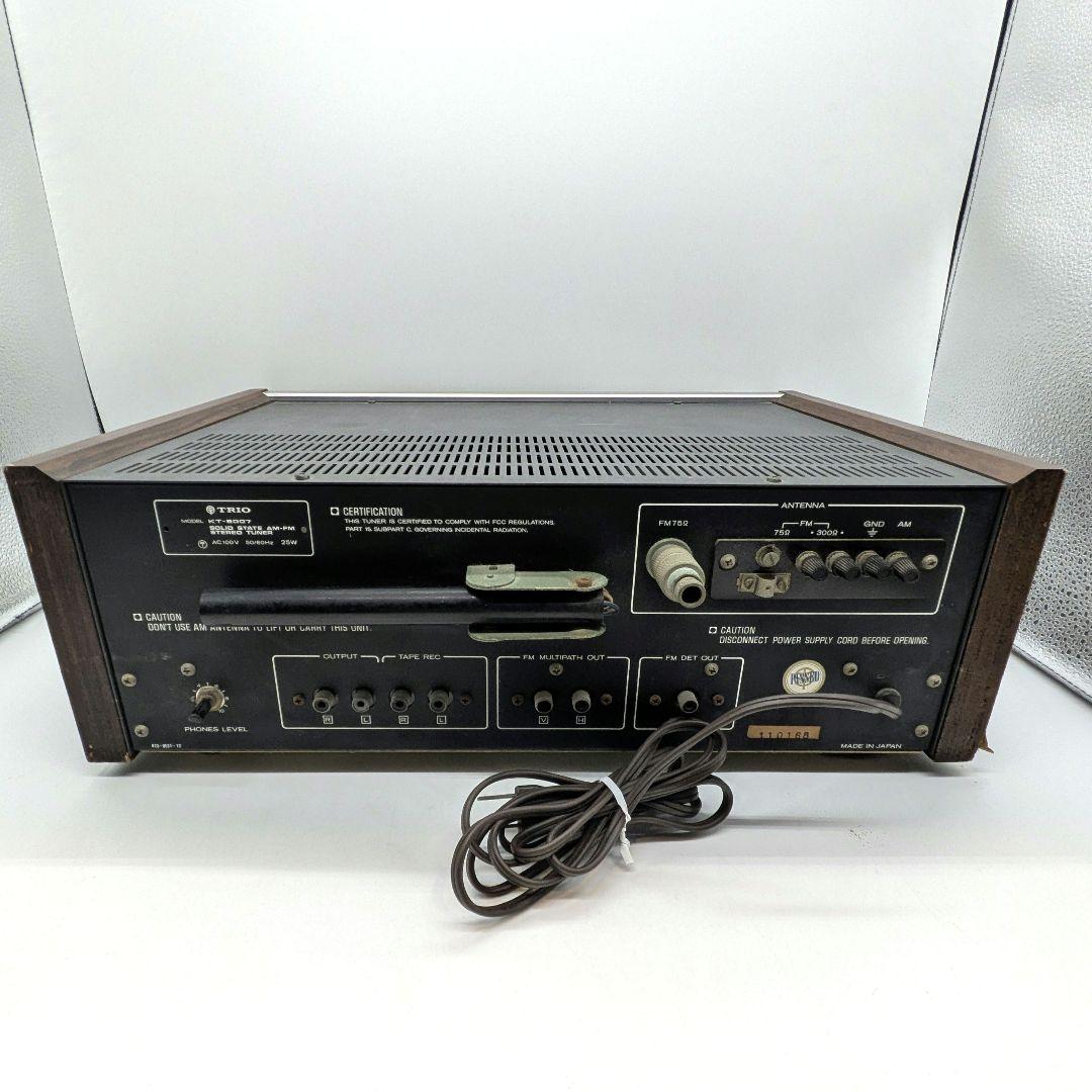 TRIO トリオ チューナー KT-9007 名機 簡易動作確認済 - メルカリ
