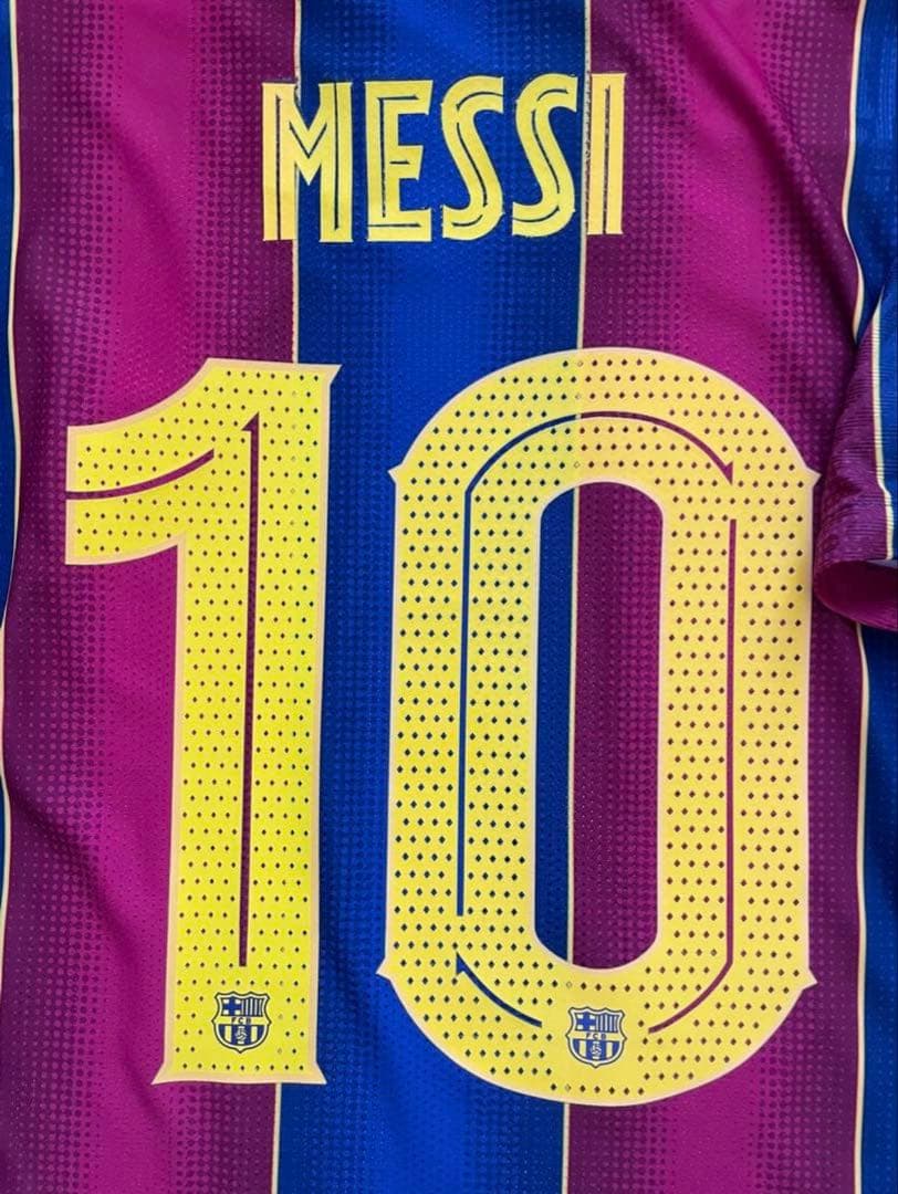 バルセロナ メッシ ユニフォーム 20/21ホーム オーセンティック - メルカリ