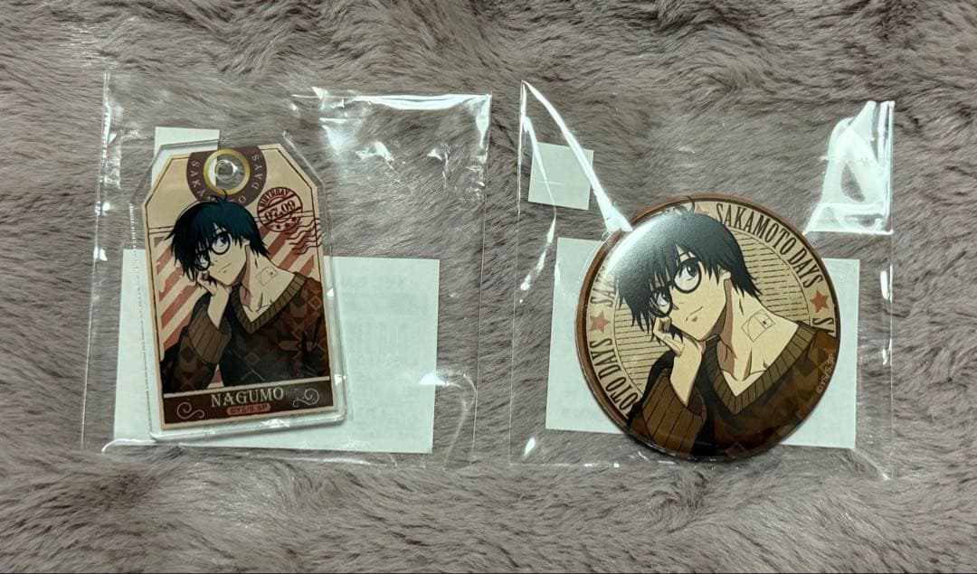 サカモトデイズ まるくじ 南雲 缶バッジ アクキー 2点セット - メルカリ