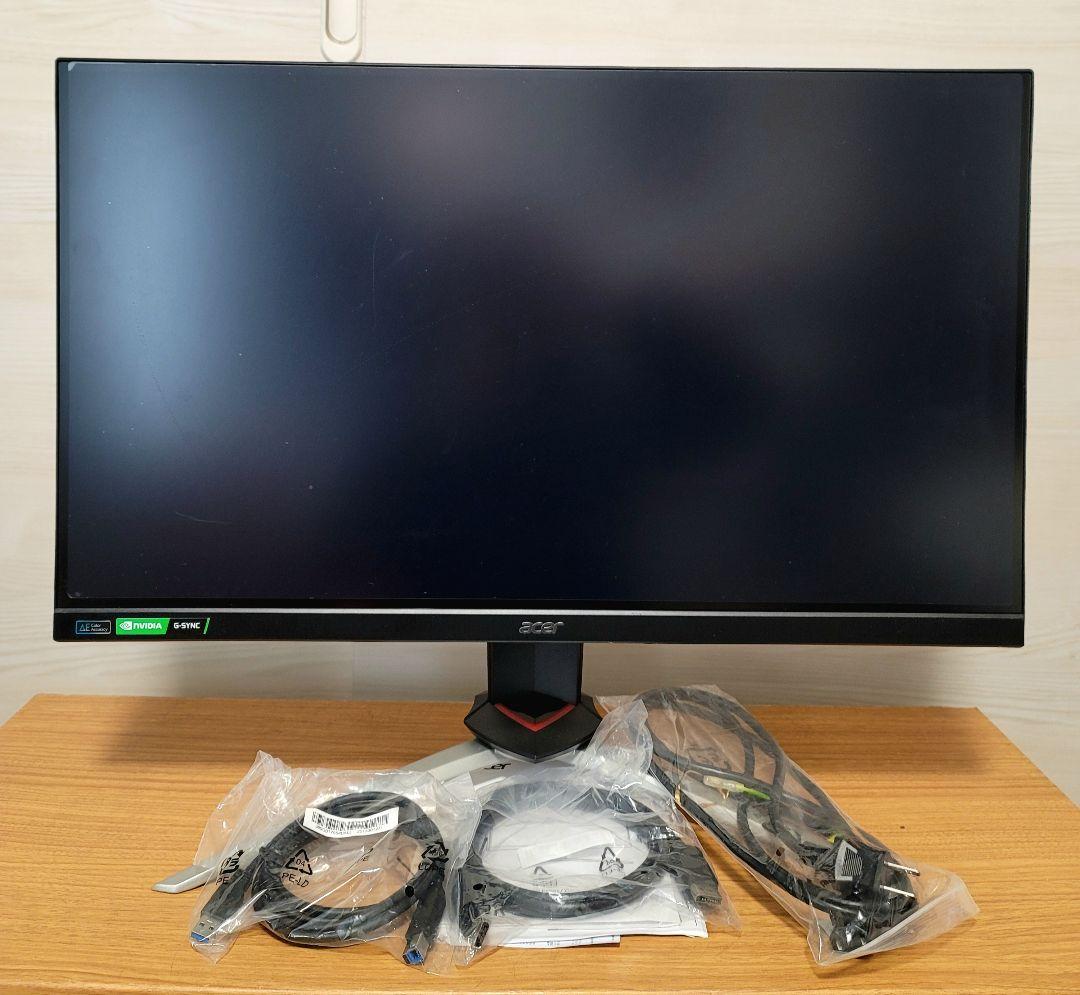 美品 Acer Nitro XV273 27インチ 240Hzゲーミングモニター - メルカリ