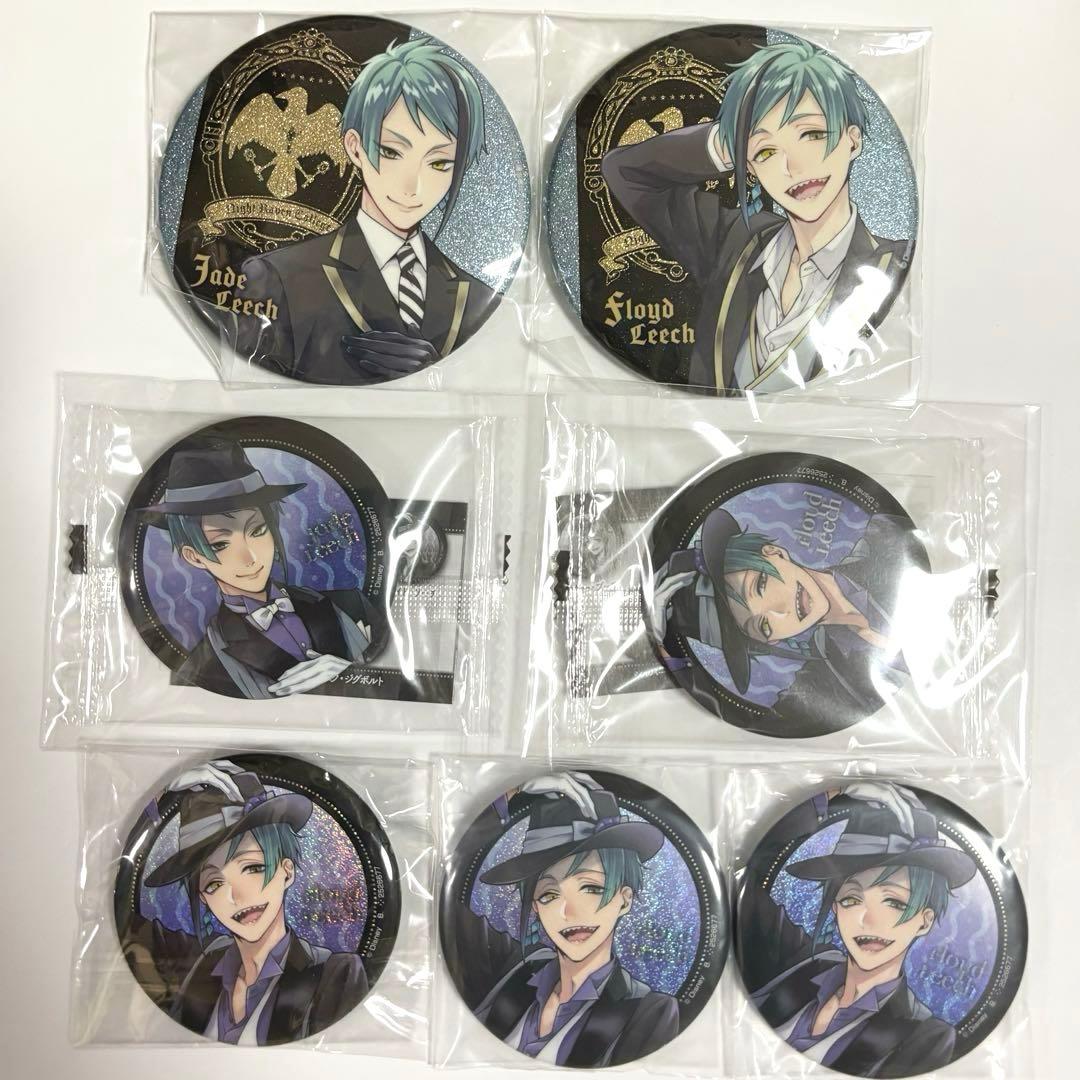 ツイステ フロイド ジェイド ぬいぐるみ アニプレ ナムコ 缶バッジ カード 等