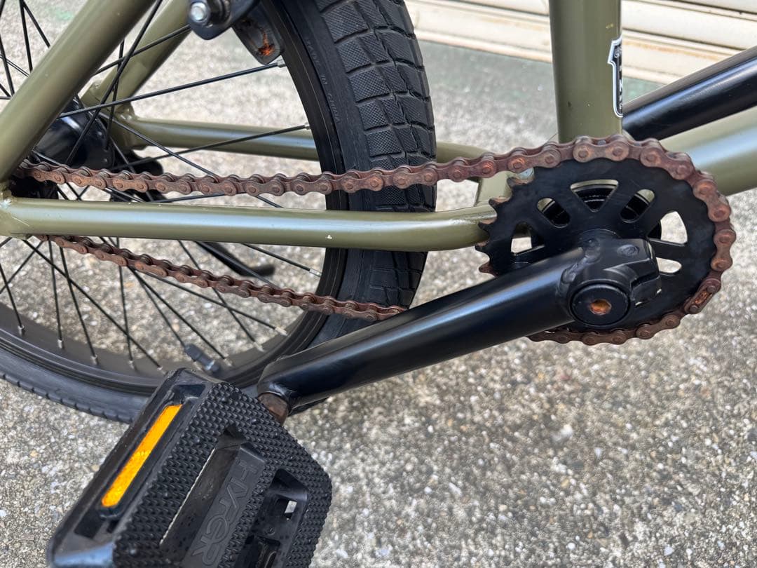 引取り限定ムラサキスポーツ BMX 20インチ クランカー 配送近県要相談