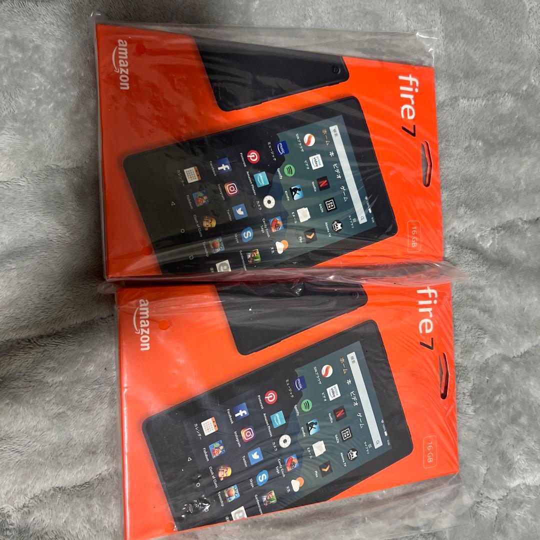 【未開封】Amazon fire 第7世代 16GB 2台セット Yahoo!オークション -「fire hd 8 第7世代」の落札相場・落札価格