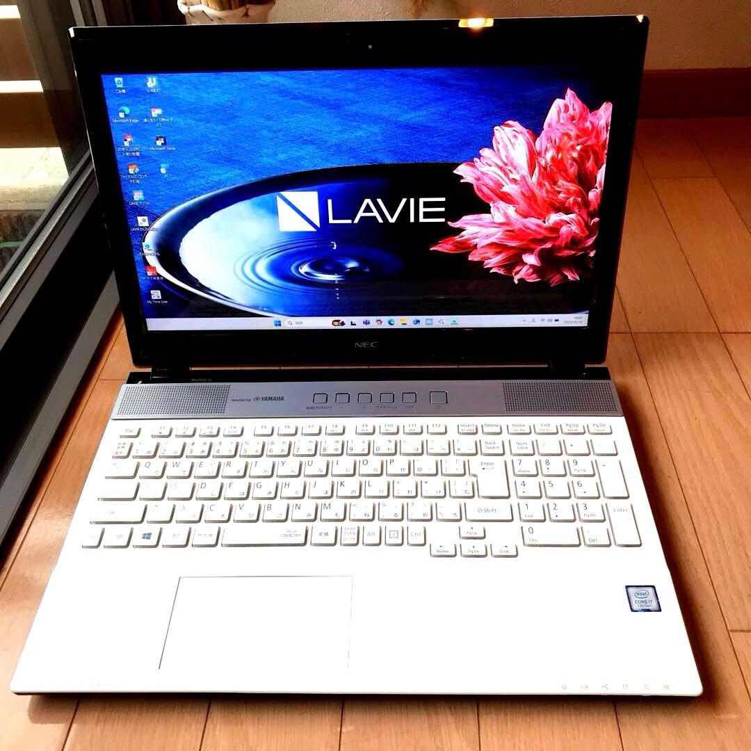 美品LaVieNS750/GAWタッチパネル(SSD512GB+HDD1TB) LaVie Note Standard タッチ液晶搭載 NEC LAVIE NS750/H 15.6型フルHD
