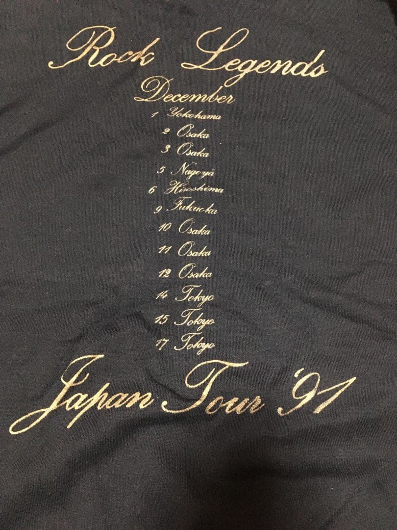 エリック・クラプトン 1991年日本公演 トレーナー