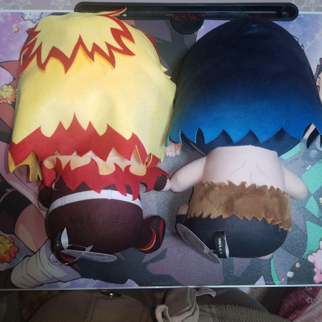 鬼滅の刃 ぬいぷりけおすわりBIG3 煉獄杏寿郎 嘴平伊之助 - メルカリ