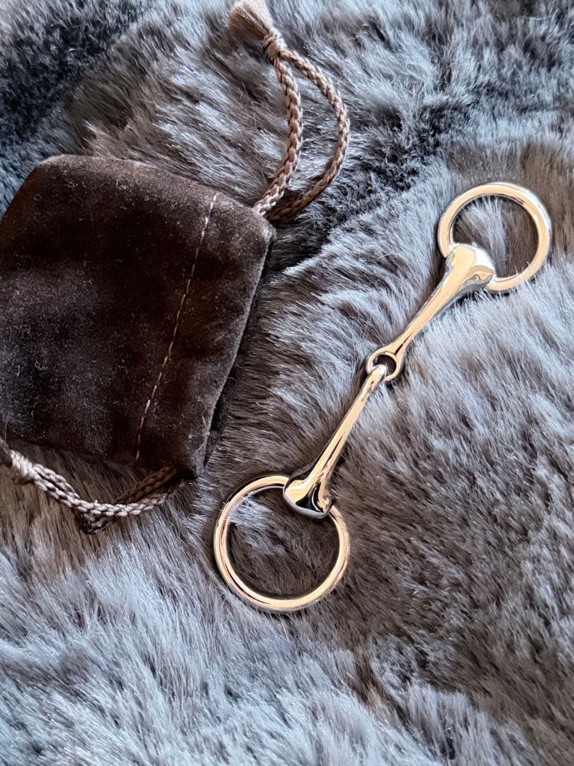 エルメス　スカーフリング 90 《モール》