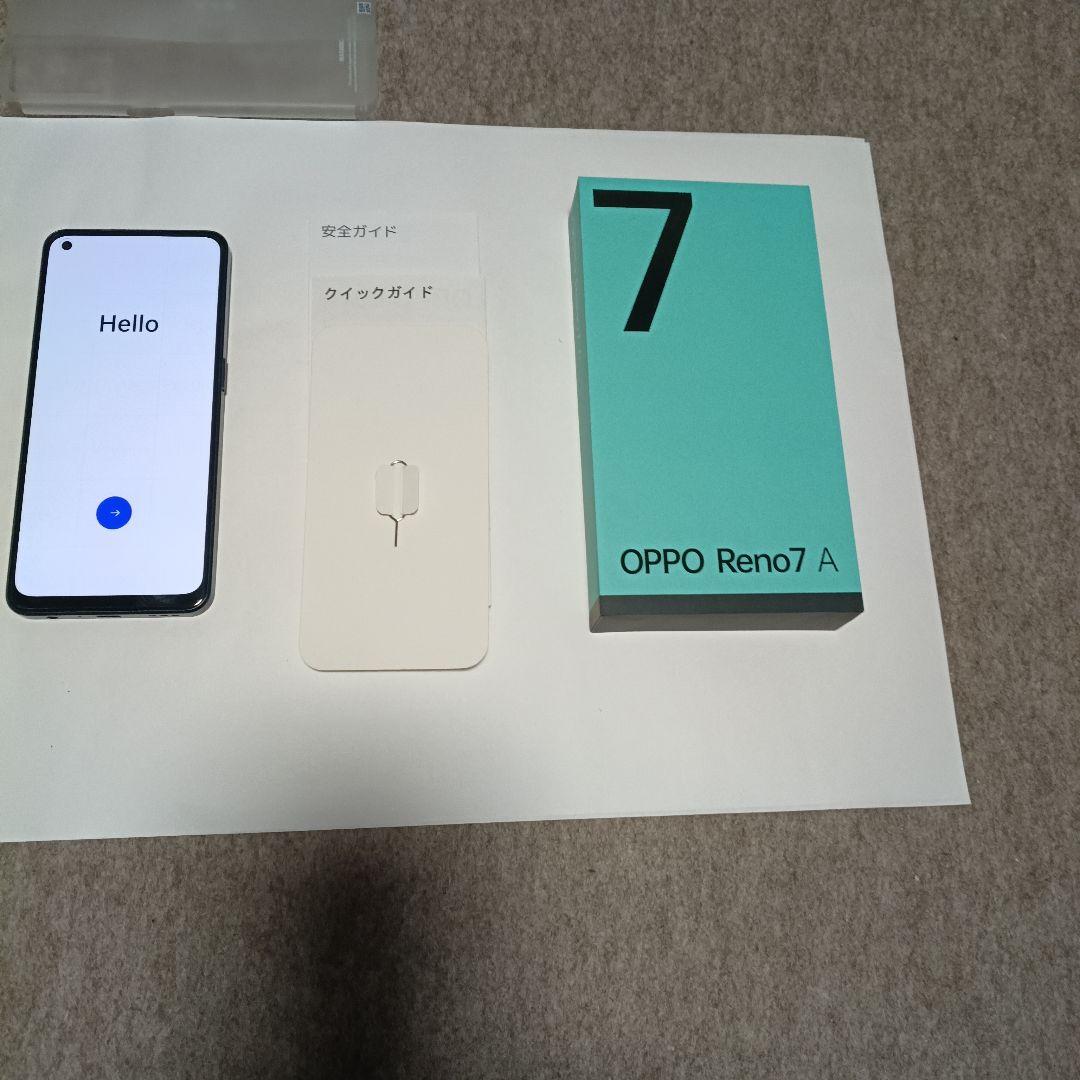 OPPO Reno7 A 本体 スターリーブラック OPPO Reno7 A | オッポ