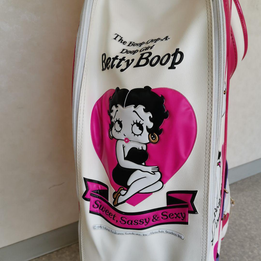 Betty Boop キャディバッグ 3分割 口枠周約68cm MARUMAN - メルカリ
