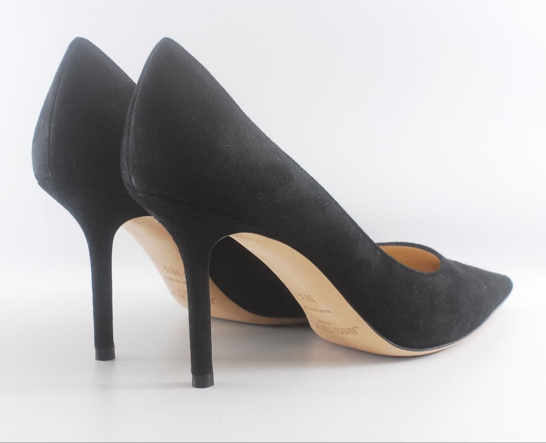 美品＊JIMMY CHOO＊ジミーチュウ＊23.5cm＊スエード＊ヒール