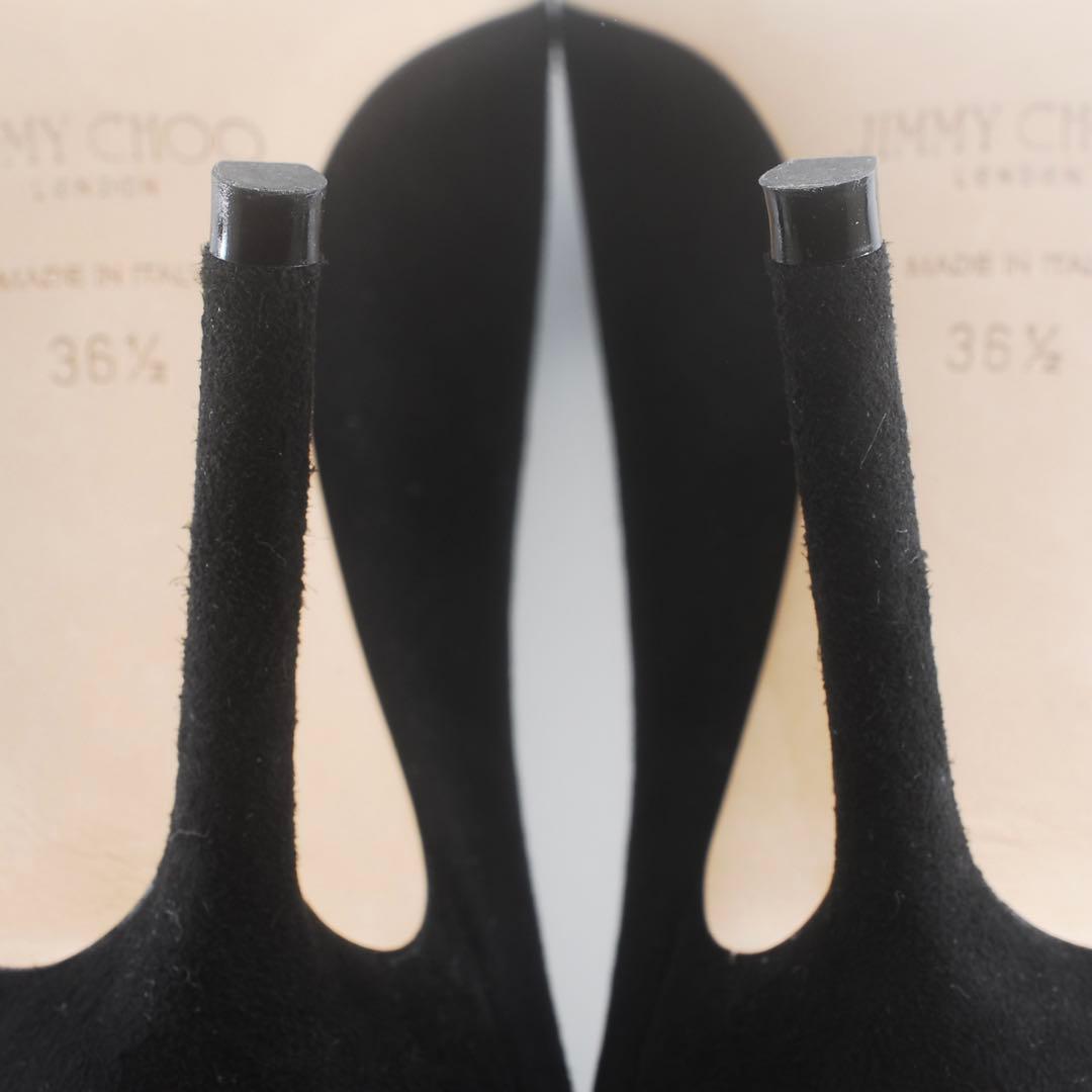 美品＊JIMMY CHOO＊ジミーチュウ＊23.5cm＊スエード＊ヒール
