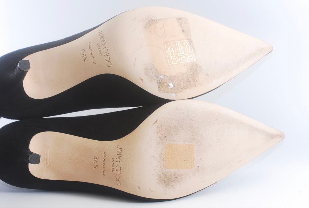 美品＊JIMMY CHOO＊ジミーチュウ＊23.5cm＊スエード＊ヒール