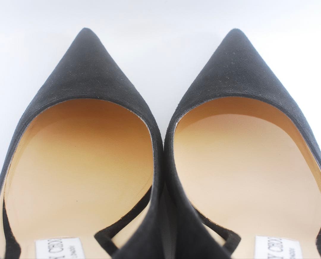 美品＊JIMMY CHOO＊ジミーチュウ＊23.5cm＊スエード＊ヒール