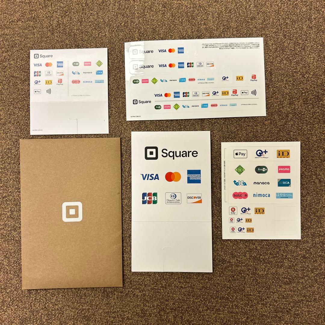 Square Terminal ホワイト 充電器&取扱説明書付き - 店舗用品最低 価格