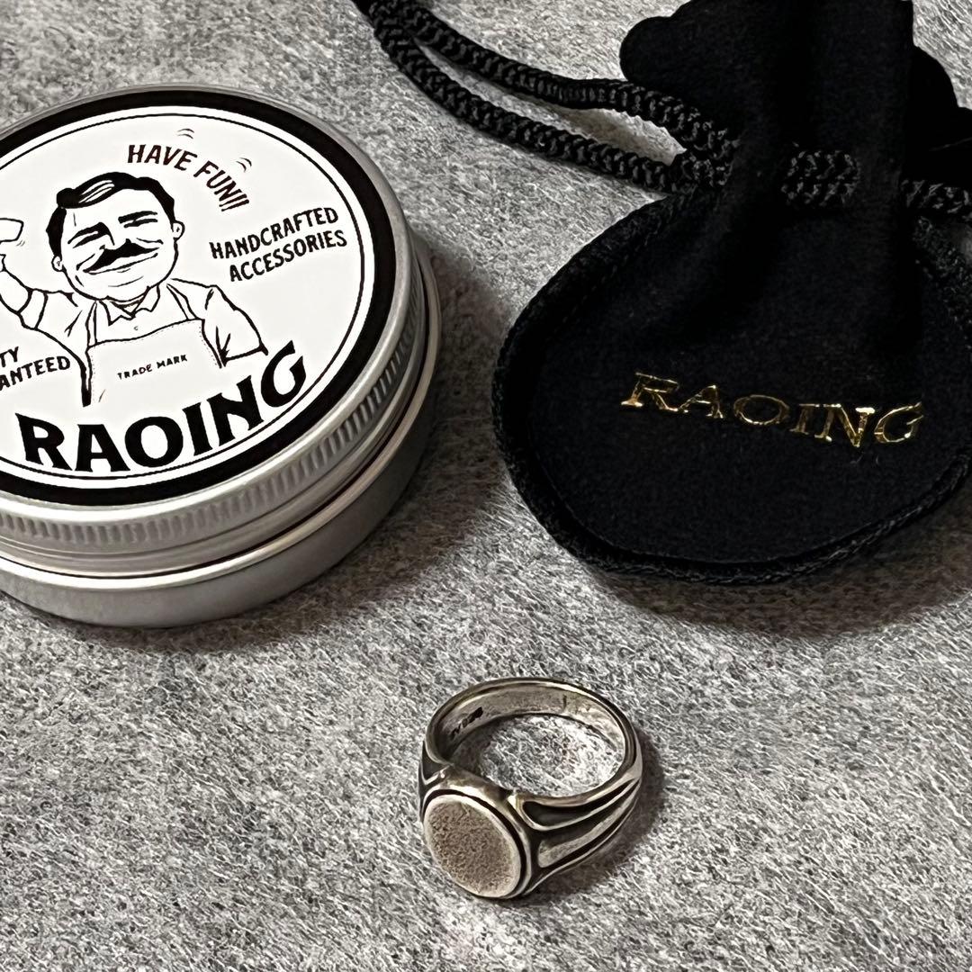 RAOING】Flow Ring size 16号 SILVER925 - メルカリ