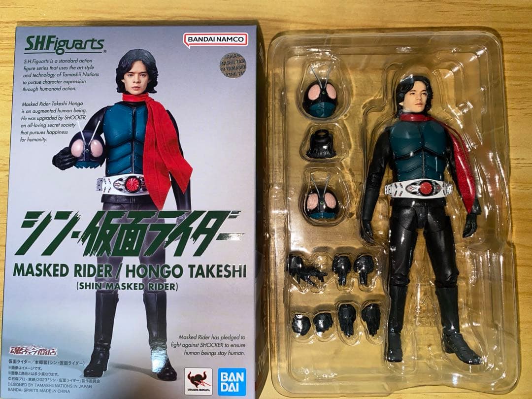 フィギュアーツ シン仮面ライダー 1号 2号 バイク S.H.Figuarts