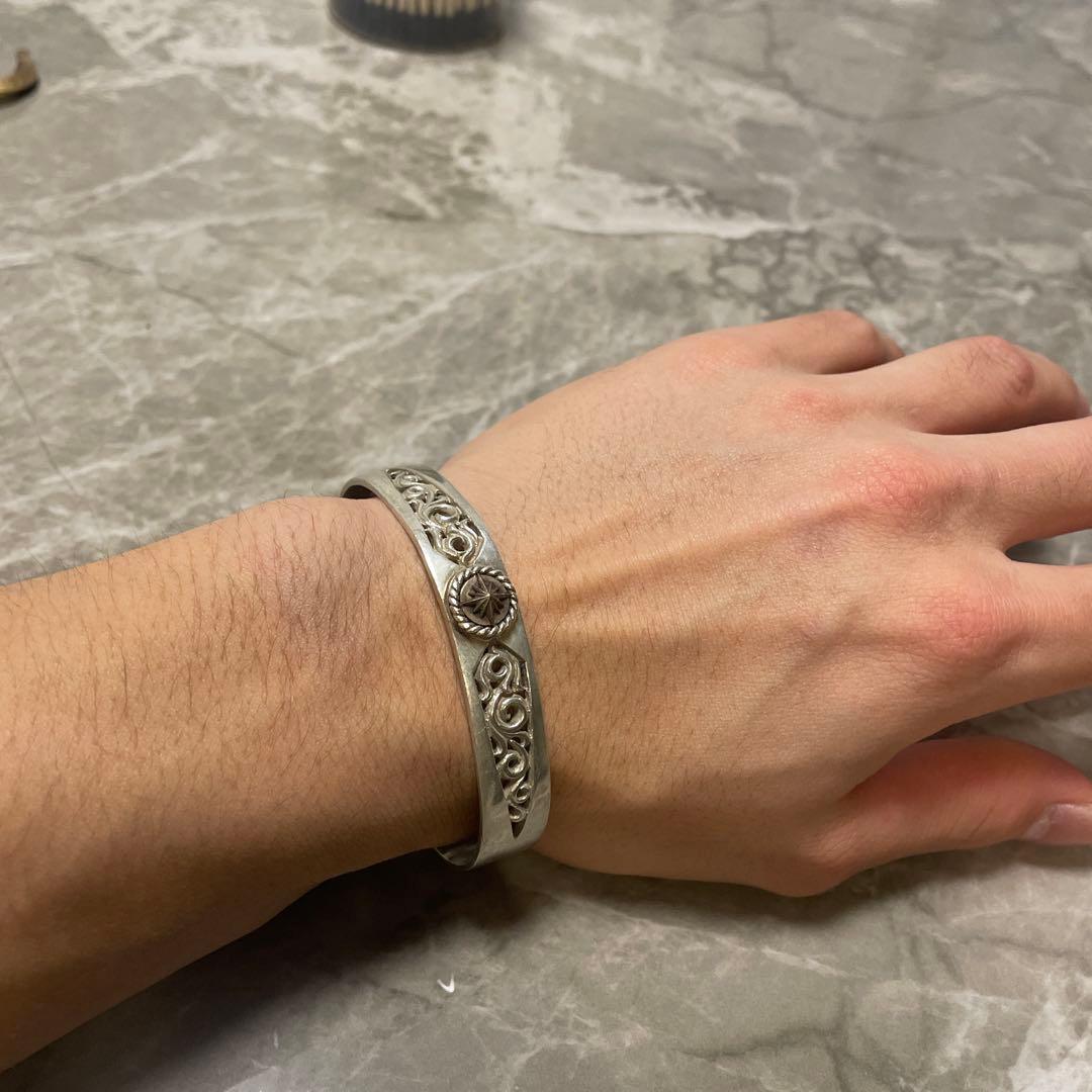 saad バングル　925 中古・古着通販】SAAD (サード) サンシンボルバングル シルバー