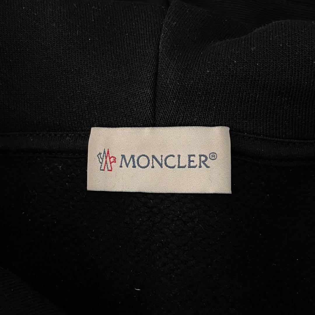 美品/23年式☆モンクレール FELPA パーカー 裏起毛 メンズ 黒 M - メルカリ