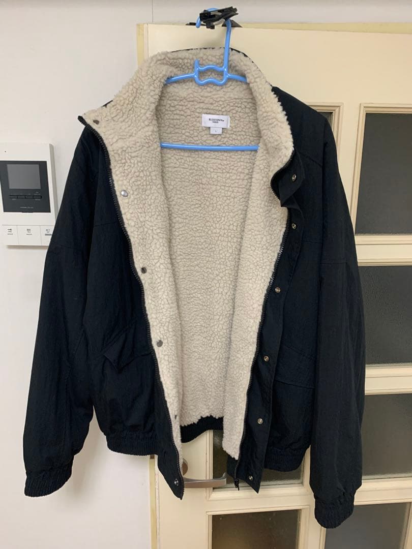 ボアミリタリージャケット B5016 ブラック - メルカリ