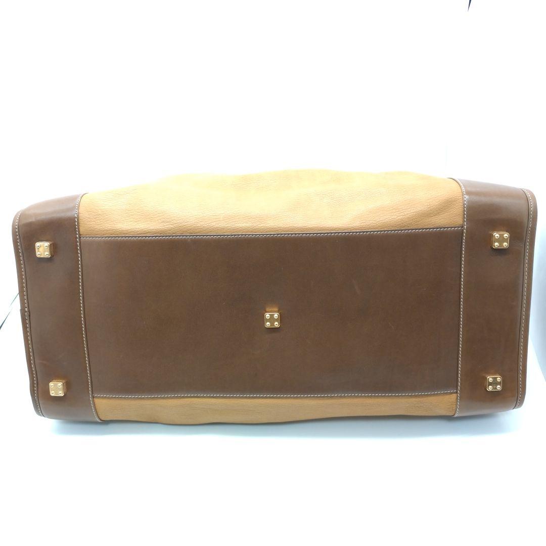 美品】LOEWE ロエベ アマソナ50 アナグラム レザー ボストンバッグ