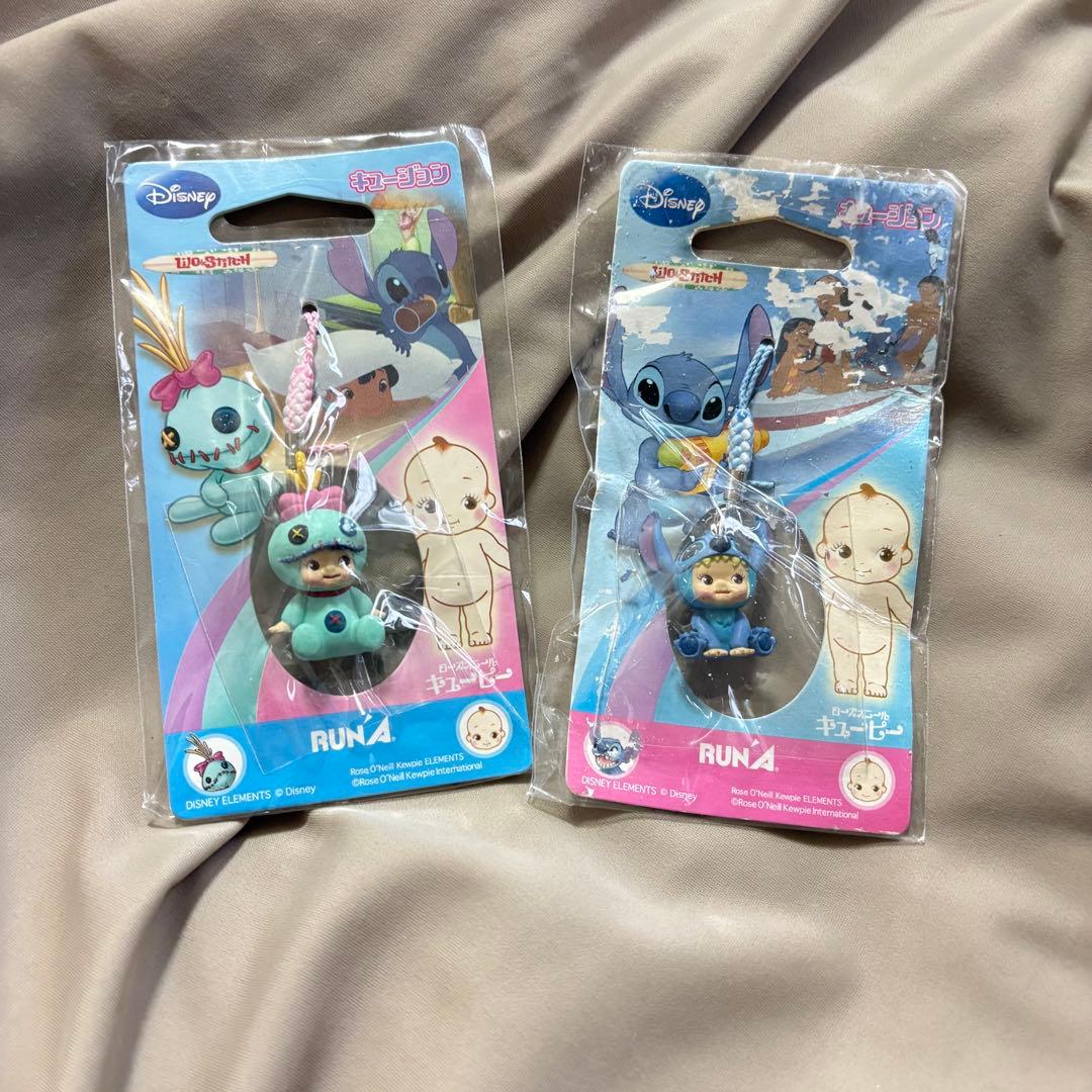 キュージョン スティッチ ローズオニールキューピー 根付けストラップ