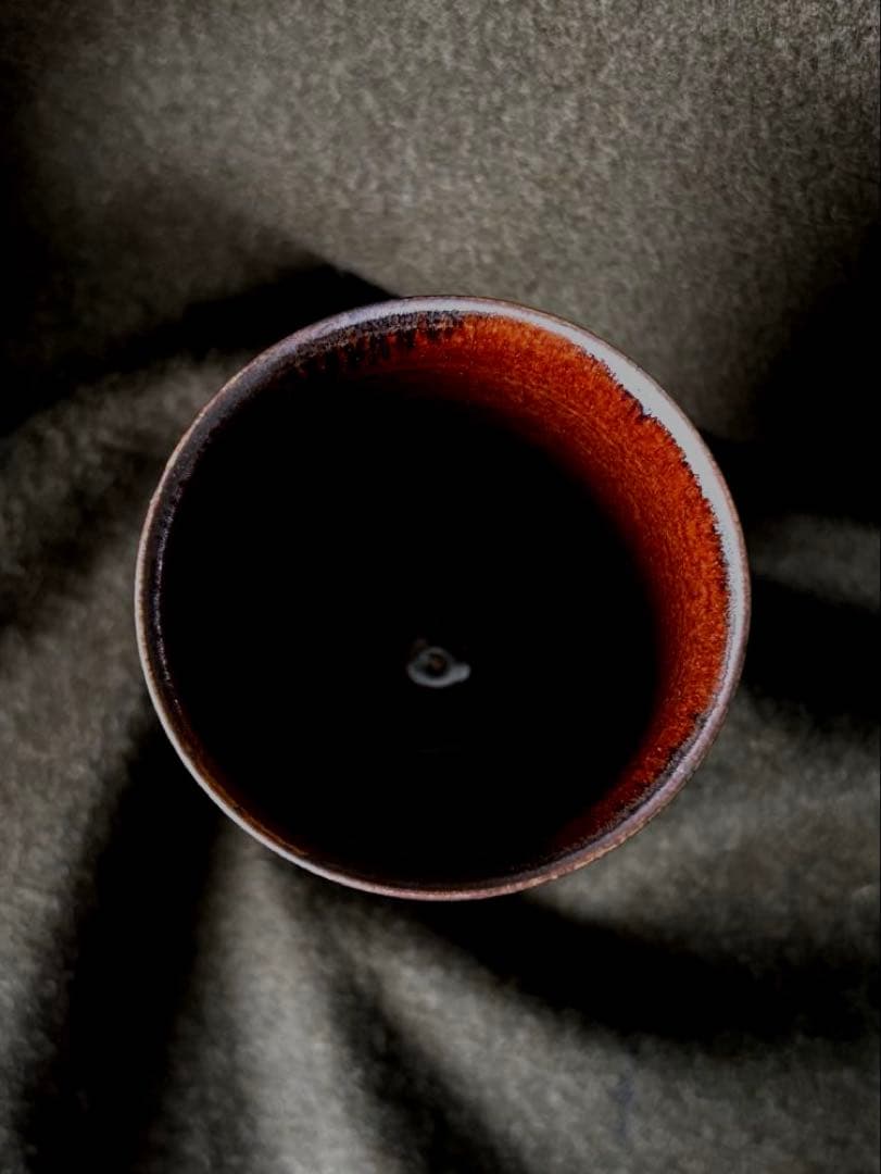 濱中史朗作 ステムグラス レオパード レッド - メルカリ