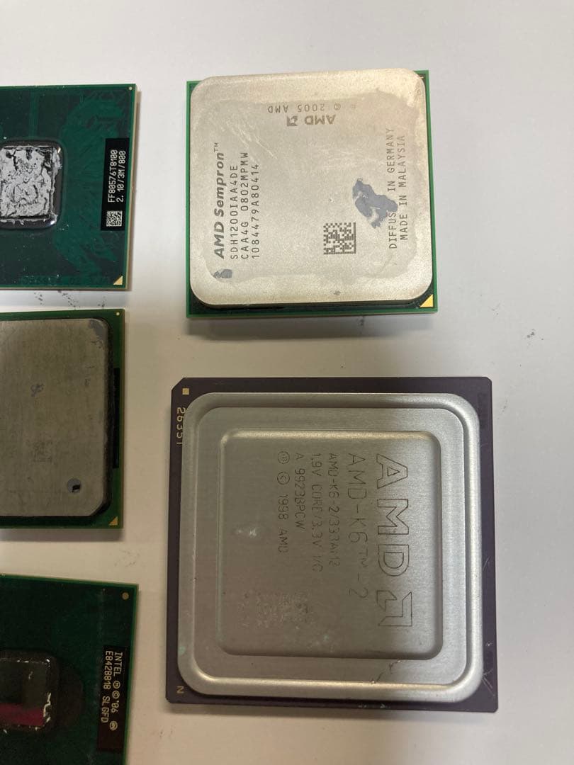 CPU 10個セット ジャンク都市鉱山金抽出用に - メルカリ