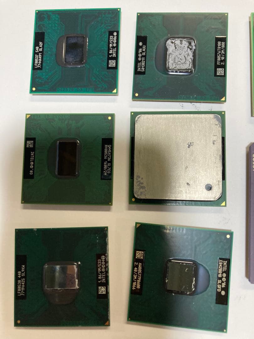 CPU 10個セット ジャンク都市鉱山金抽出用に - メルカリ