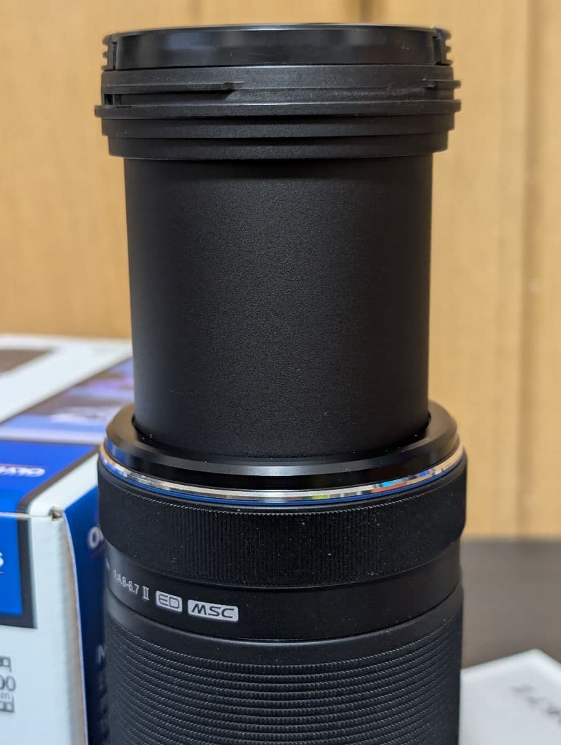 にゃお　M.ZUIKO 75-300mm F4.8-6.7 IIフード付
