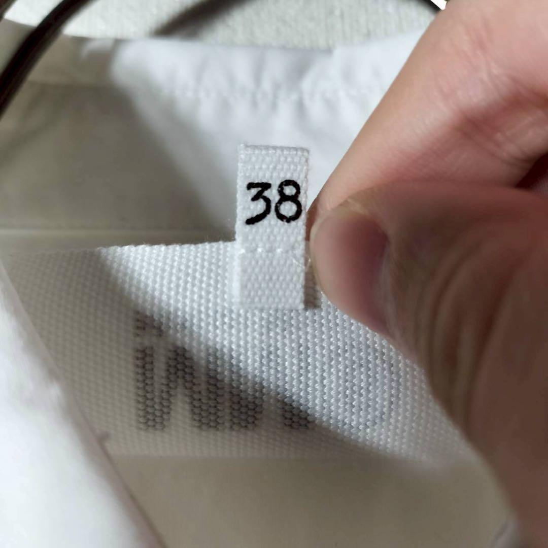 MM6 メゾンマルジェラ サークルシャツ コットン 綿 半袖 変形