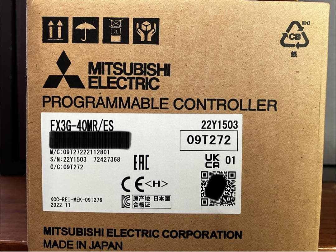 MITSUBISHI ELECTRIC シーケンサー FX3G-40MR/ES FX3G-40MR/ES-K - Unidades CPU (Mitsubishi Electric) - Mitsubishi