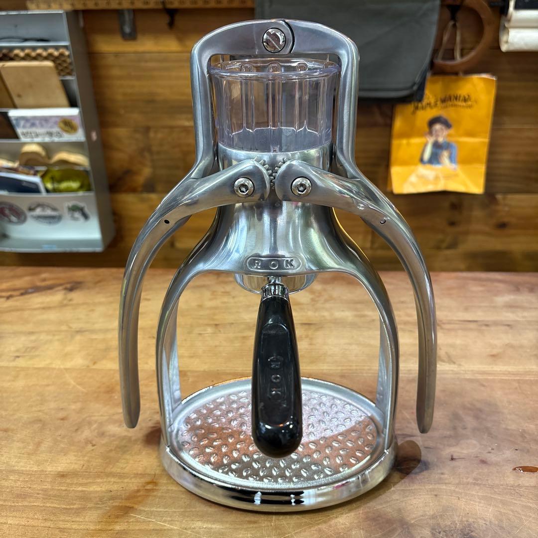 ROK ロック　エスプレッソメーカー 美品　付属品付き Amazon | ROK(ロック)エスプレッソメーカー EspressoGC(エスプレッソ