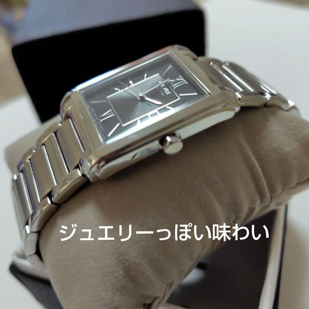 ソーラー発電】CITIZEN FRA59-2431 四角スクエア型がおしゃれ！ - メルカリ